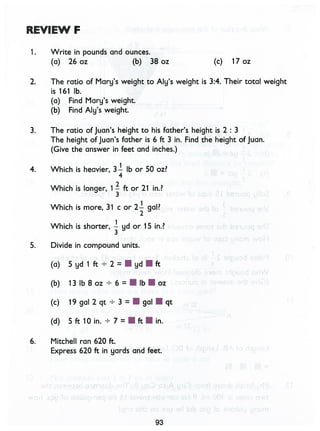Singapore Math - 6A - Textbook
