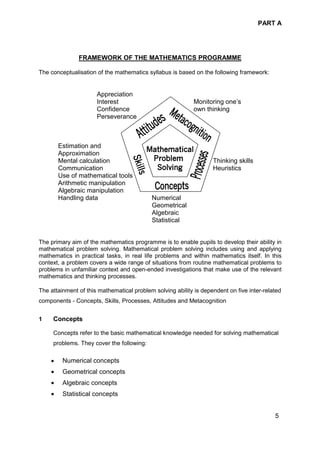 Singapore maths syllabus | PDF