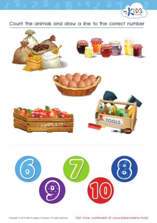 free singapore math worksheets for preschool and kindergarten