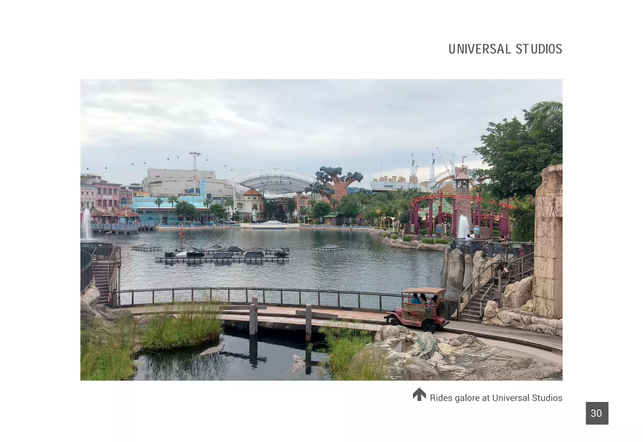 30
Rides galore at Universal Studios
Universal Studios
 