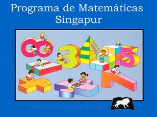 Programa de Matemáticas  Singapur www.SingaporeMath.com Inc 