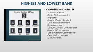 Police Ranks Sg SINGAPORE POLICE SYSTEM.pptxxxxxxxxxxxix | PPTX