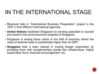  Received help in “International Business Preparation” project in the 
1970 ‘s from different international agencies. 
 ...