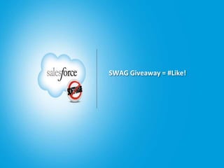 SWAG Giveaway = #Like!
 