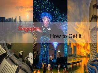Singapore Visa
How to Get it
 