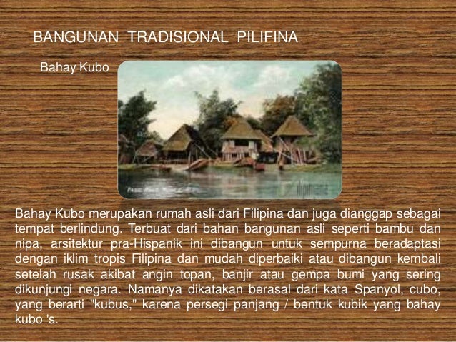 Rumah Filipina Adat Rumah Filipina Adat