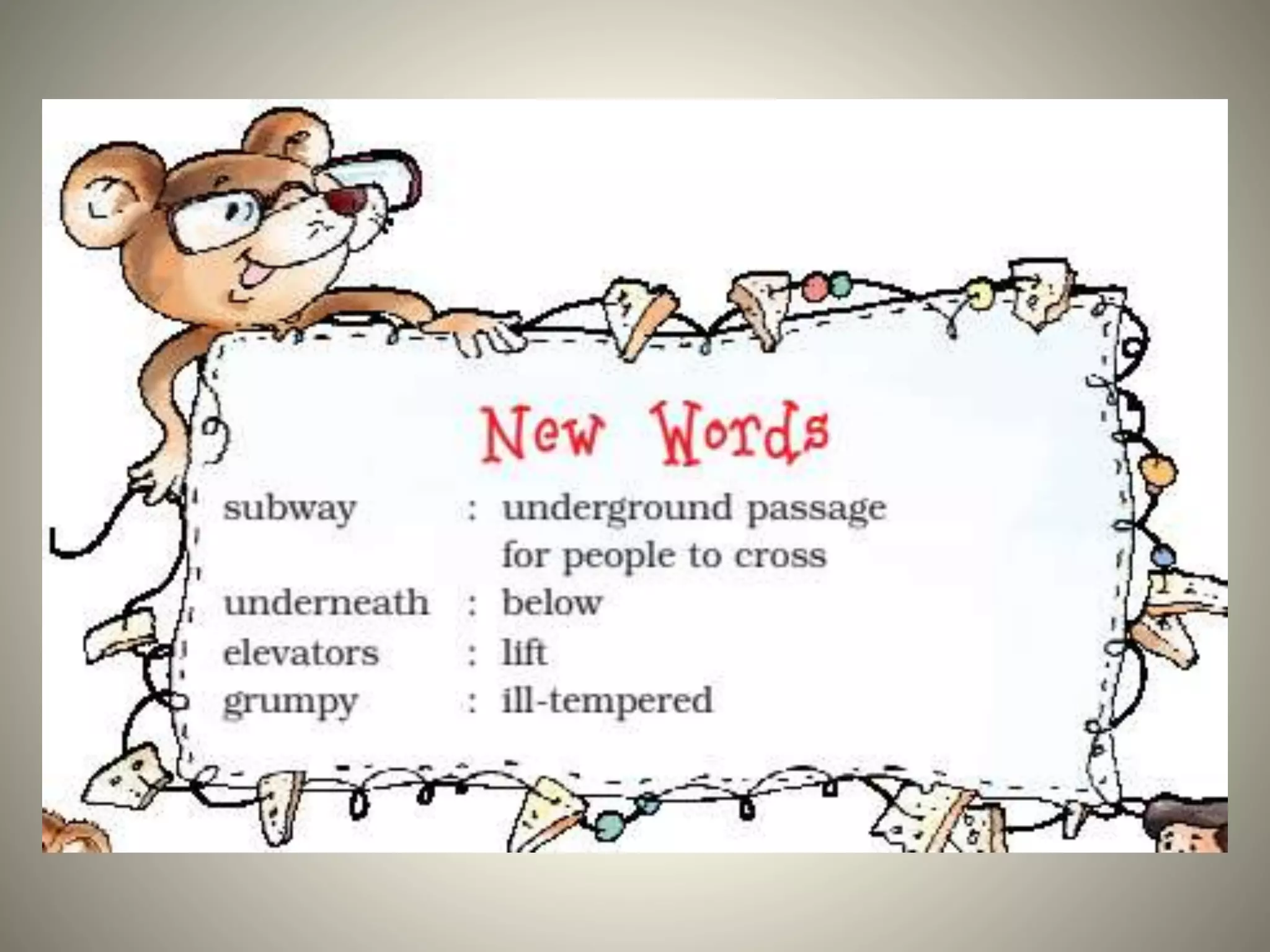 Sing a song of people poem ppt