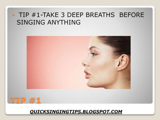 How to Sing Better in 3 Days - 3 Quick Singing Tips | PPTX