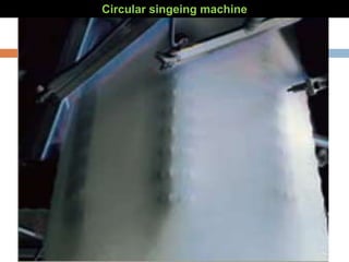 Circular singeing machine
 