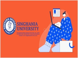 Singhania university is not fake
