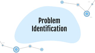 Problem
Identiﬁcation
 