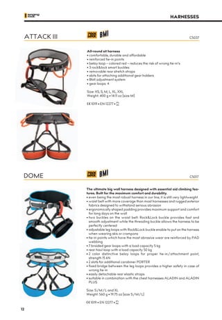 Rear Support Shell Harness Singing Rock Catalogo Escalada Deportiva | PDF