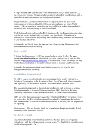 Single Member LLC vs Multi Member LLC.pdf