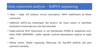 Scrfna Fish Single-cell technologies — studying rheumatic diseases one cell.pptx