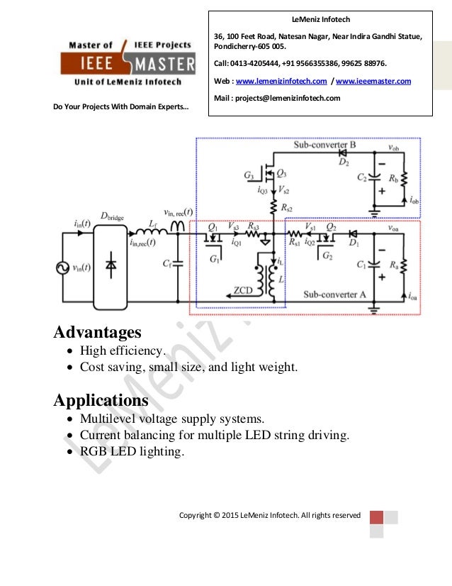 Single inductor dualoutput buckboost power factor correction conver…