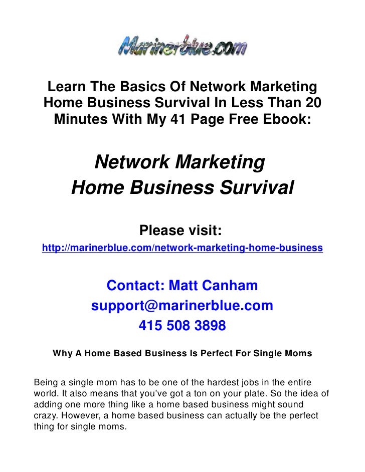why a home based business is perfect for single moms
