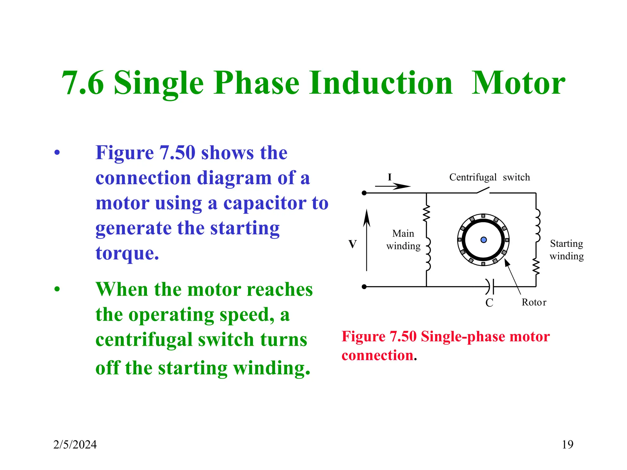 Single phase induction motor-Working principle types.ppt
