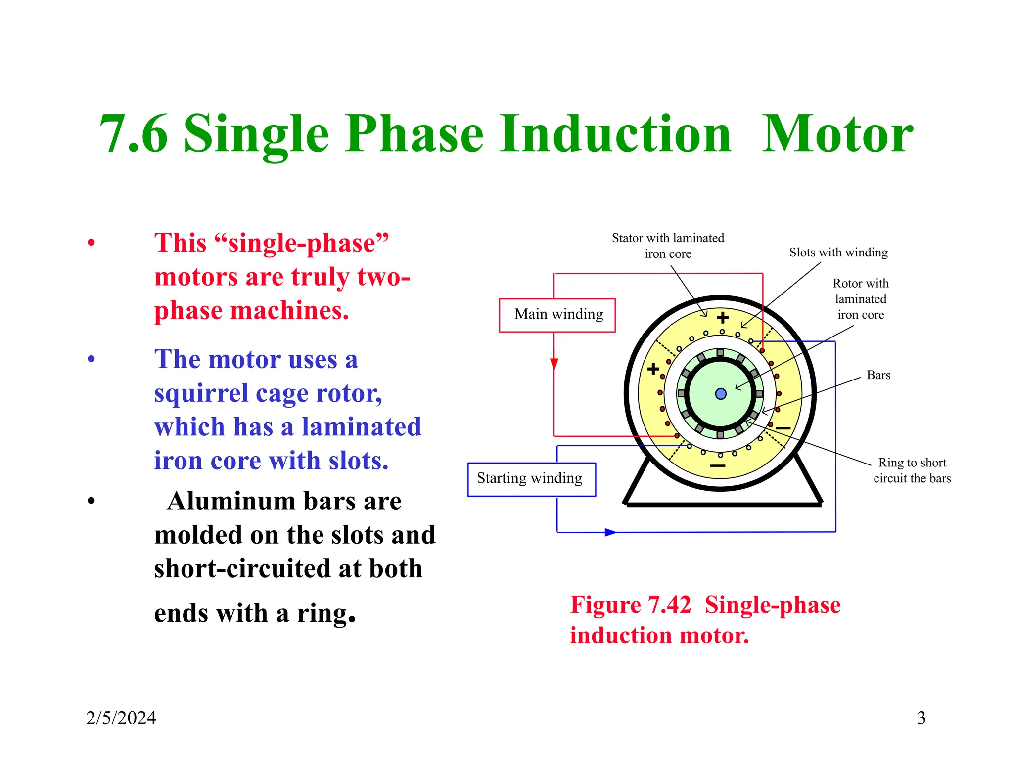 single phase induction motor working and types.ppt