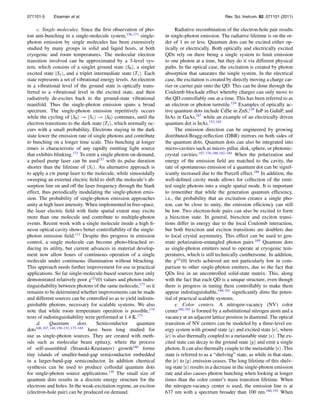 Single photon sources and detectors | PDF