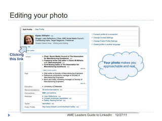 How and why to make your LinkedIn profile shine: AME Leaders Guide to ...