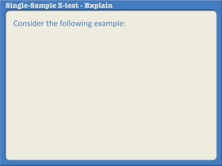 Consider the following example:
 