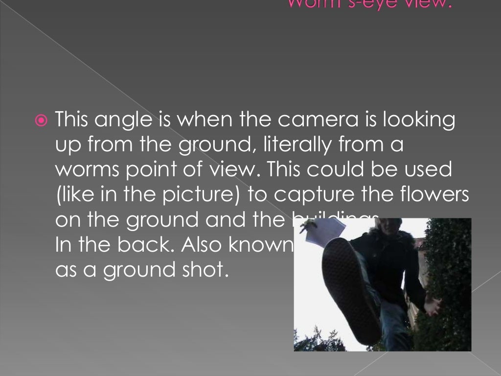 Single camera techniques