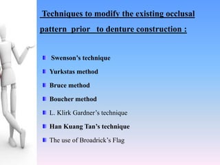 Single complete denture final ppt - copy | PPTX