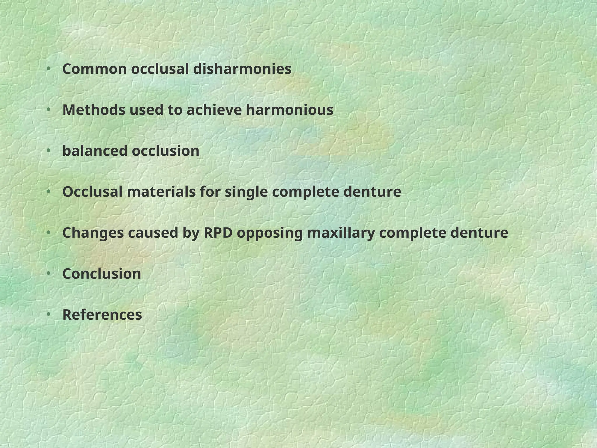 Sindle Rpd Single complete denture (2).ppt treating single arch | PPT