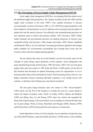 Term paper on Green Supply Chain Management of RMG Industry of ...