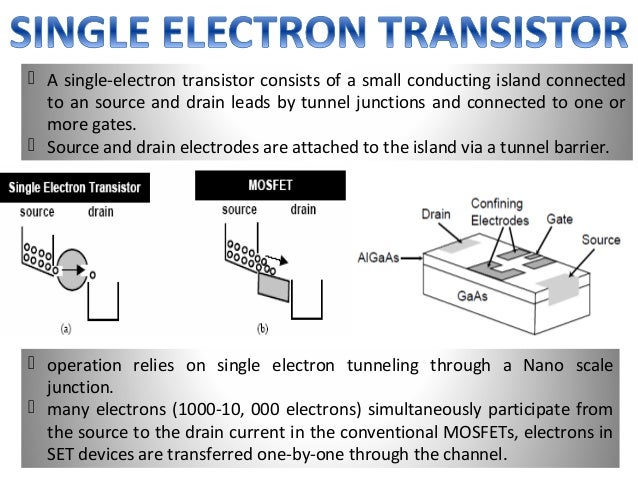 Single electron transistor