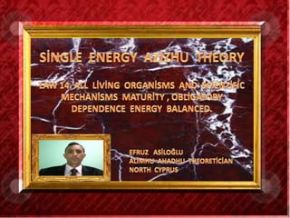 Single  energy  azizhu  theory  law  14