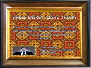 Single  energy  azizhu  theory  law  17