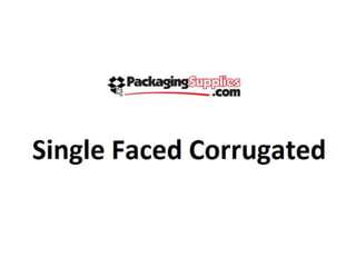 Single face corrugated rolls