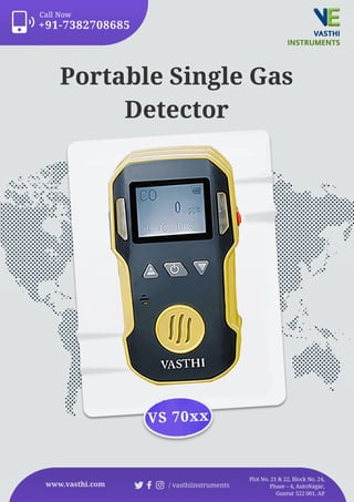 Single Gas detector.pdf