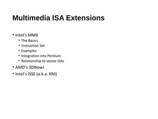Single instruction multiple data | PPT