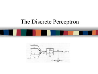 single layer perceptron: neural networks | PDF