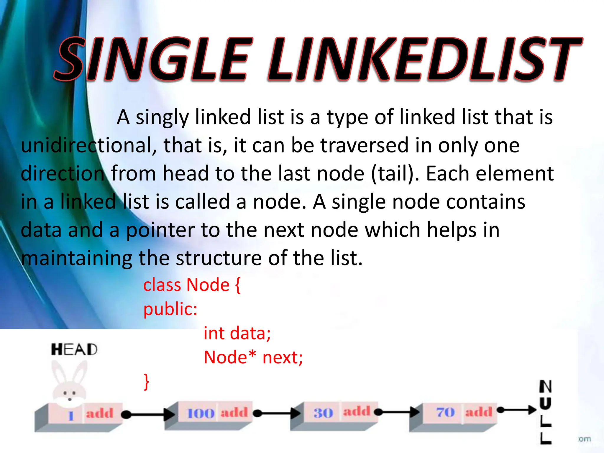 Linked list and its operations - Traversal | PPTX