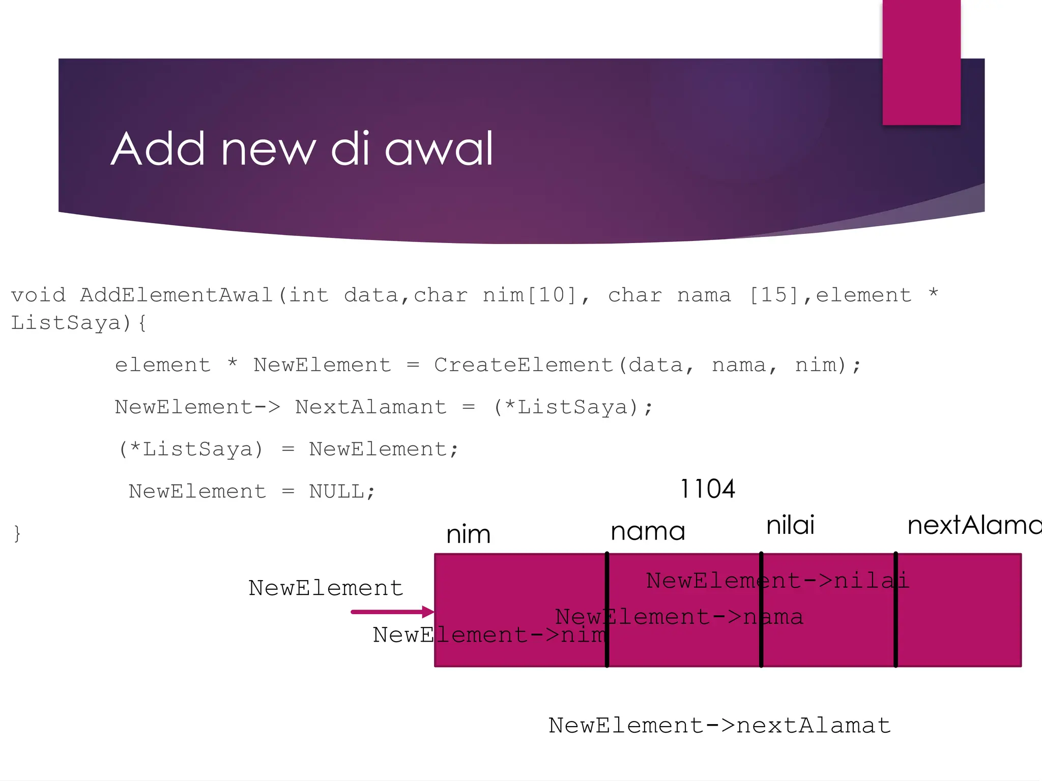 data struture materi Single linked List.pptx