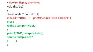 Single Linked List in Data Structures.pptx