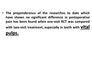 Multiple Visit Rct Single & Multiple visits (Microbiological view) | PDF