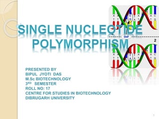 PRESENTED BY
BIPUL JYOTI DAS
M.Sc BIOTECHNOLOGY
3RD SEMESTER
ROLL NO: 17
CENTRE FOR STUDIES IN BIOTECHNOLOGY
DIBRUGARH UNIVERSITY
1
 