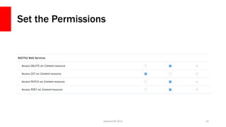 Set the Permissions
php[world] 2015 32
 