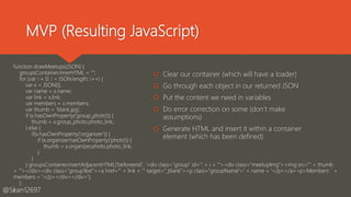 Single Page Web App | PPTX