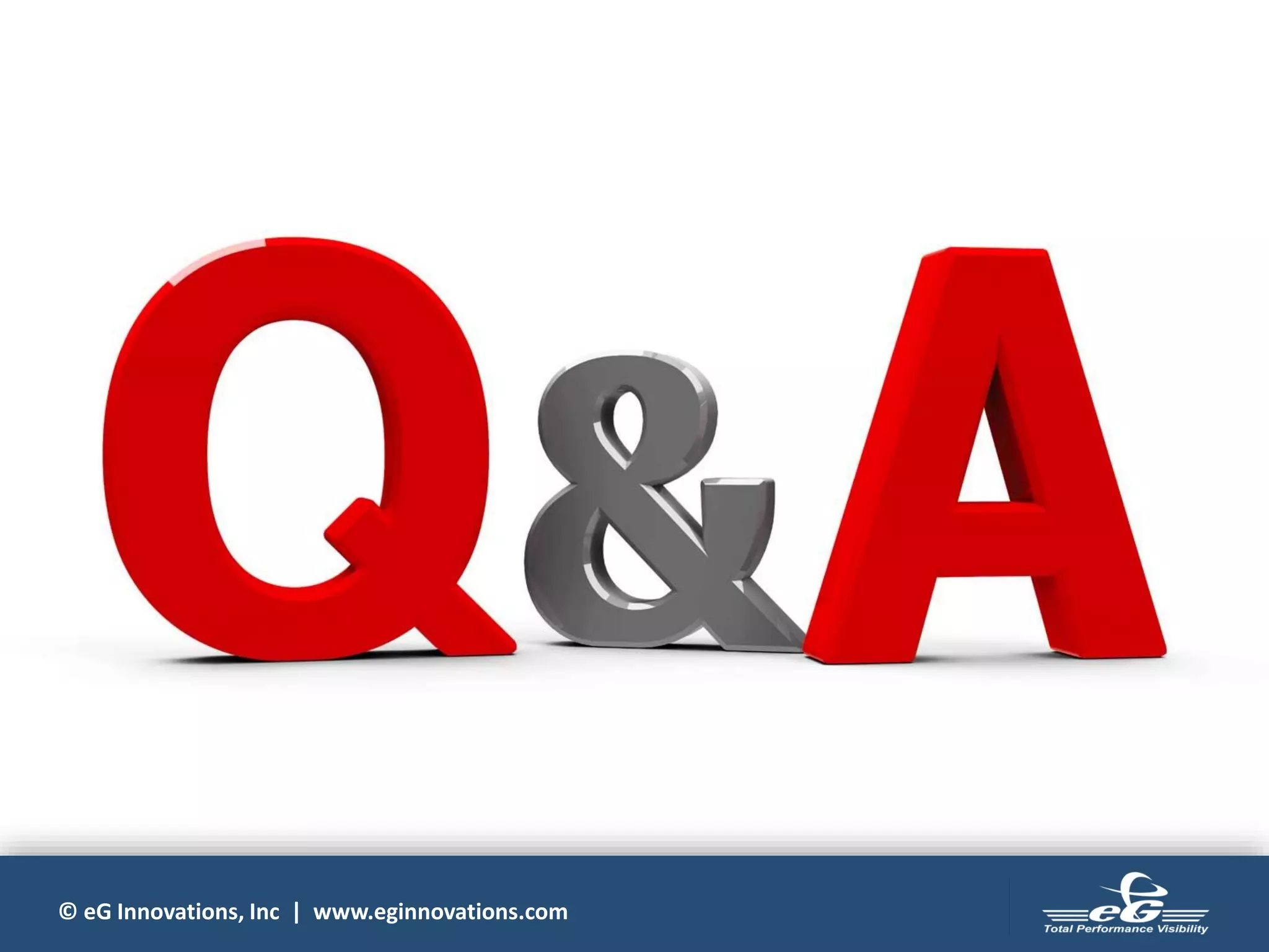 © eG Innovations, Inc | www.eginnovations.com
 