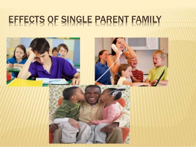 single parent family case study