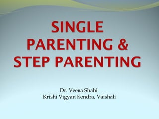 Dr. Veena Shahi
Krishi Vigyan Kendra, Vaishali
 