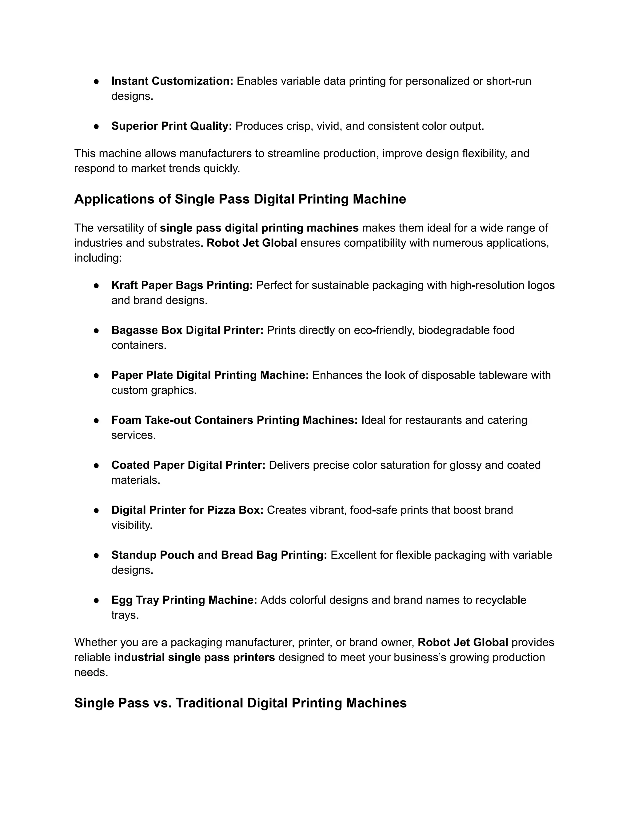 Single Pass Digital Printing Machines... | PDF