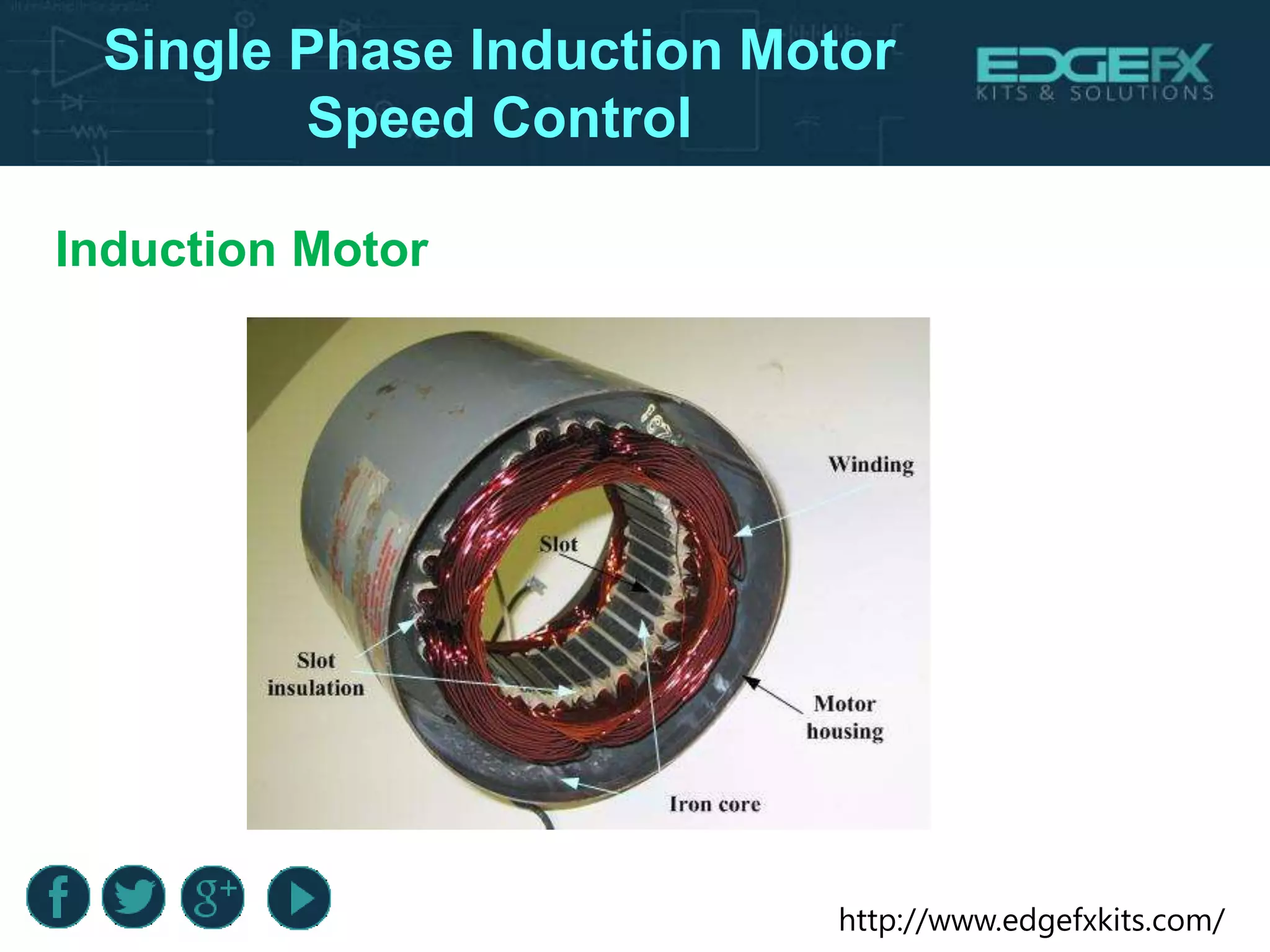 Single Phase Induction Motor Speed Control | PPTX | Operating Systems ...