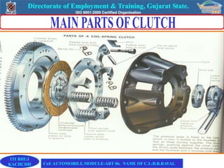 ITI BHUJ
KACHCHH CoE AUTOMOBILE.MODULE-ABT 06. NAME OF C.I.:B.R.RAVAL
 