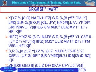 Ý[XZ %,[8 G] NAF6 HIFZ[ S,R %,[8 p5Z CMI K[
tIFZ[ S,R %,[8 O,FI jCL, ;FY[ HM0FI[,L VJ:YF DF
CMI K[4VG[ V[gHLG GM 8MS" ULIZ AM1F DF
HFI K[P
HIFZ[ Ý[XZ %,[8 G] NAF6 S,R %,[8 p5Z YL C8FJL
,[JF DF VFJ[ K[ tIFZ[ 8MS" ULIZ AM1F DF HTM
V8SL HFI K[P
S,R %,[8 p5Z Ý[XZ %,[8 G] NAF6 VF5JF VG[
C8FJL ,[JF G] SFI" S,R VM5Z[8LU lDS[lGhD SZ[
K[P
VF lDS[lGhD 8] jCL,Z DF 0FAF CFY J0[ VG[
OMZ T[DH l;S; jCL,Z DF 0FAF 5U J0[ VM5Z[8
ITI BHUJ
KACHCHH CoE AUTOMOBILE.MODULE-ABT 06.NAME OF C.I.:B.R.RAVAL
 